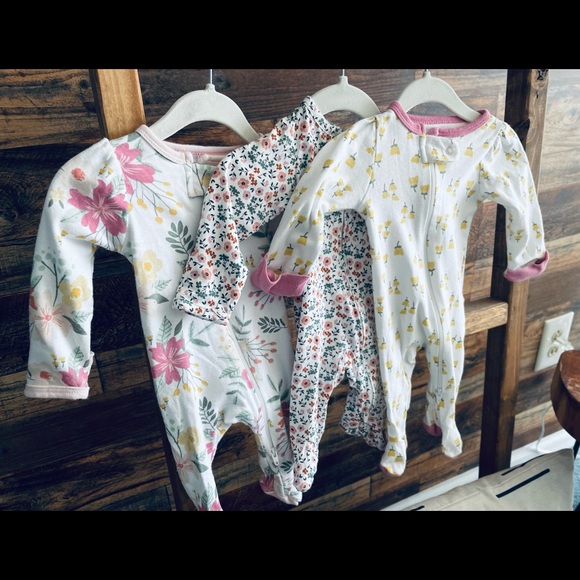 Baby girl newborn pajamas - Picture 4 of 5